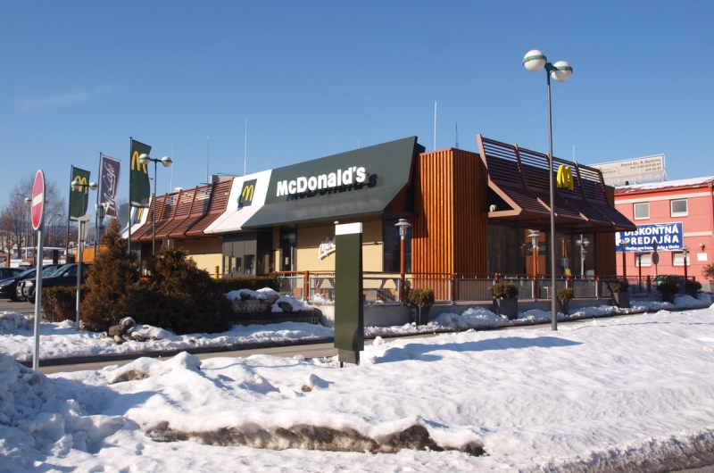 Rekonstrukce restaurace McDonalds Banská Bystrica