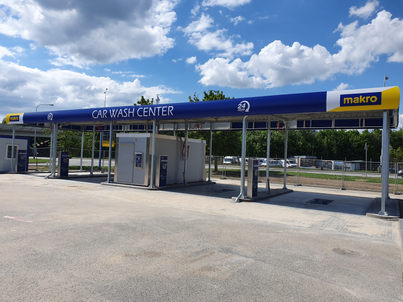 CONSTRUCTION OF CAR WASH AT MAKRO TRADE