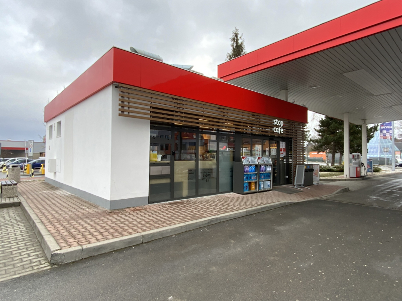 PETROL STATION BENZINA RECONSTRUCTION ZÁBŘEH NA MORAVĚ