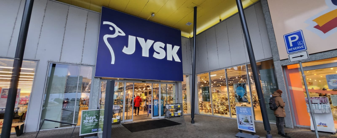 REKONSTRUKCE PRODEJNY JYSK HRANICE NA MORAVĚ