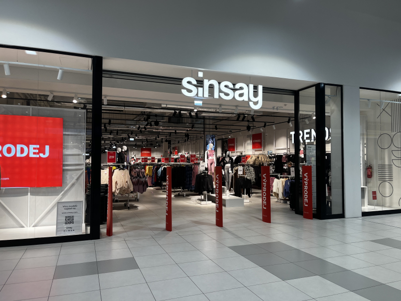 SINSAY UNIT BUILT-IN STARÉ MĚSTO