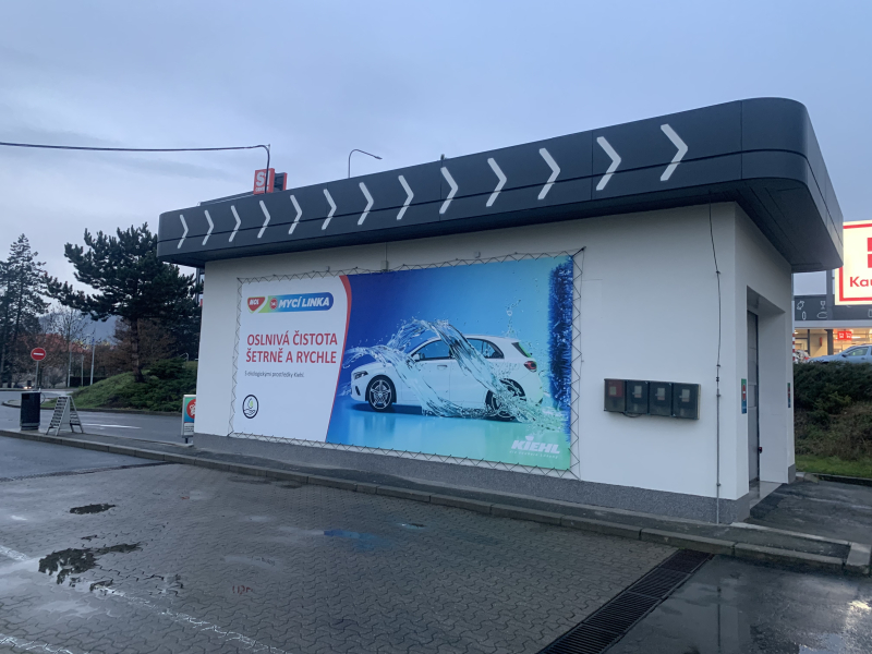 MOL CAR WASH RECONSTRUCTION ŠUMPERK