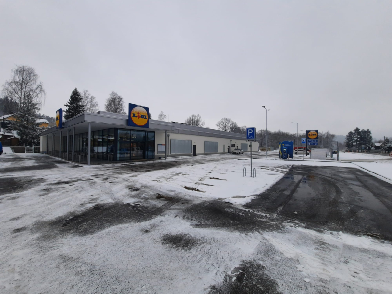 STAVBA OBCHODNÍHO DOMU LIDL - FRENŠTÁT p. RADHOŠTĚM