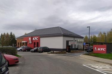 Stavba restaurace KFC